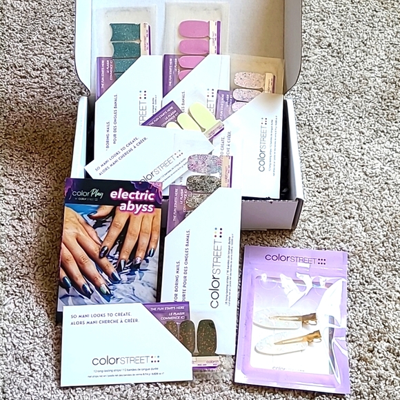 Color Street Other - 🎊Host Pick 🎊 Color Street Color Play Subscription Box ELECTRIC ABYSS